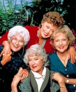 Golden Girls Tv Show paint by number