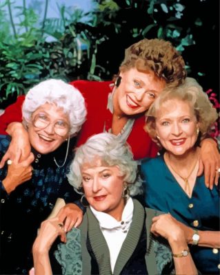 Golden Girls Tv Show paint by number