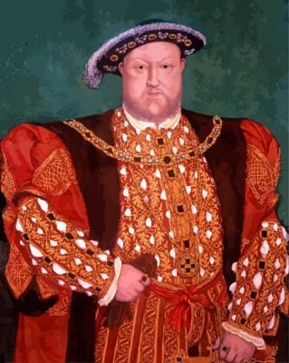 Henry VIII Portrait paint by number