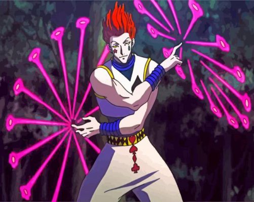 Hisoka Morow Hunter X Hunter Paint By Numbers - Numeral Paint Kit