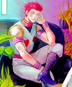 Hisoka the Magician paint by numbers