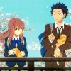 Ishida And Shoko A Silent Voice paint by numbers