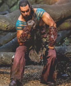 Khal Drogo GOT paint by numbers