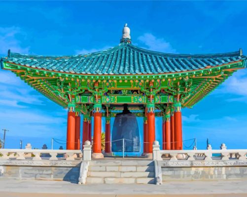 Korean Friendship Bell Los Angeles Paint By Number