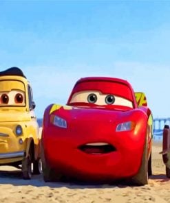 Lightning-McQueen-and-Cars-paint-by-number