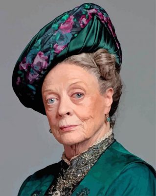 Maggie Smith paint by number