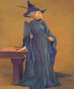 Minerva McGonagall paint by numbers