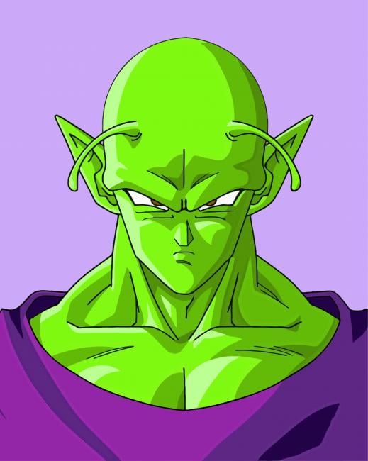 Piccolo Dragon Ball Z Paint By Numbers - Numeral Paint Kit