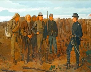 Prisoners From The Front Winslow Homer - Paint By Number - Numeral Paint