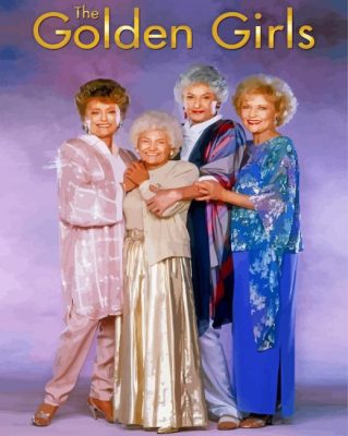The Golden Girls Sitcom paint by numbers