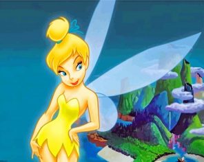 Tinker Bell paint by number