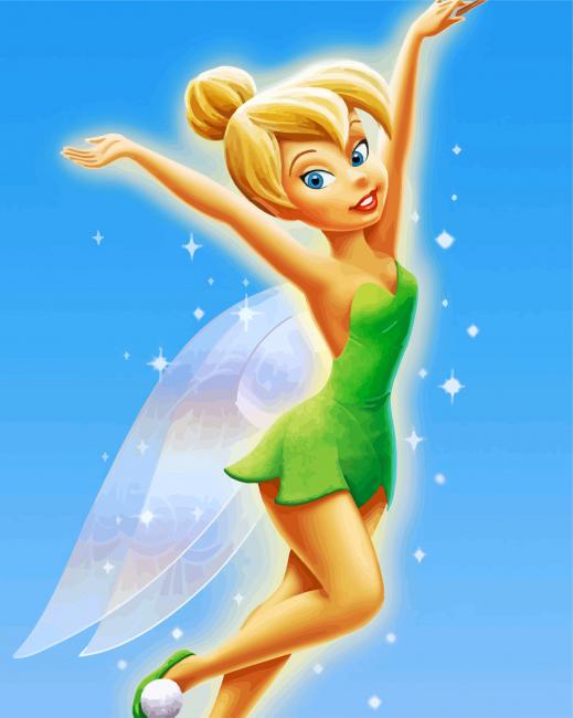 Tinkerbell Peter Pan Paint By Numbers - Numeral Paint Kit