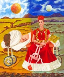 Tree of Hope by Frida Kahlo paint by numbers