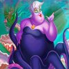 Ursula Sea Witch paint by numbers