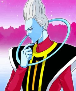 Whis Dragon Ball Super paint by numbers