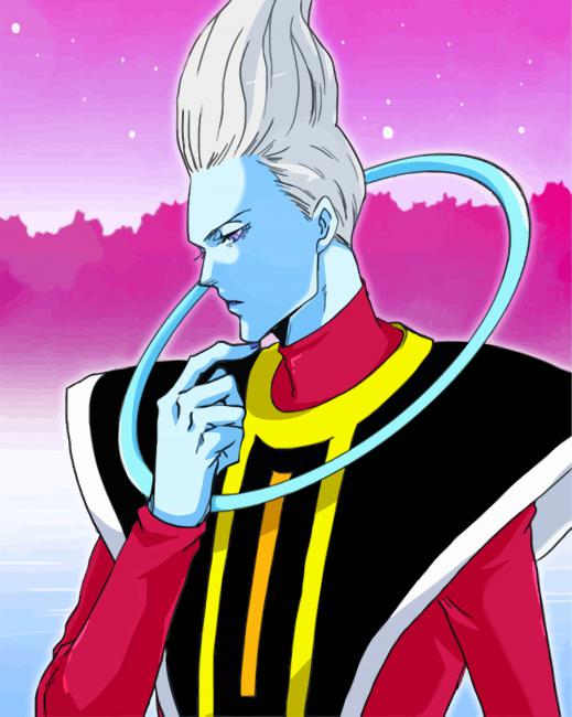 Whis Dragon Ball Super Paint By Number Numeral Paint