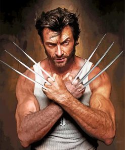 X men wolverine paint by numbers