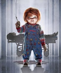 Aesthetic Chucky paint by numbers