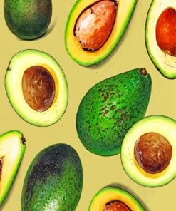 avocado-paint-by-number
