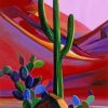 Cactus Maynard Dixon paint by numbers