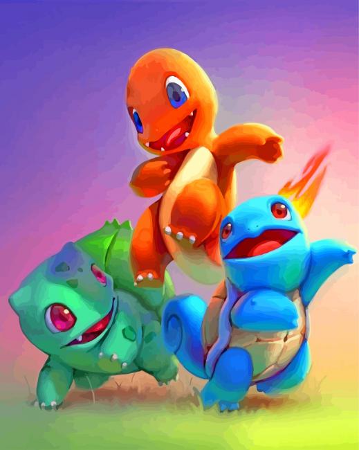 Pokémon: Artista mostra como seria Charmander e Bulbasaur se eles