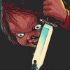 Chucky Illustration paint by numbers
