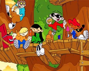 Codename Kids Next Door Paint By Numbers - Numeral Paint Kit