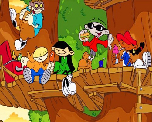 Codename Kids Next Door Paint By Numbers - Numeral Paint Kit