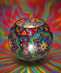 Colorful Trippy Decoration Paint By Numbers