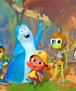 Cute Beat Bugs paint by numbers