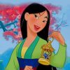 Disney Princess Hua Mulan Paint by numbers