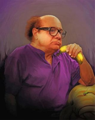 Frank Reynolds Actor paint by numbers