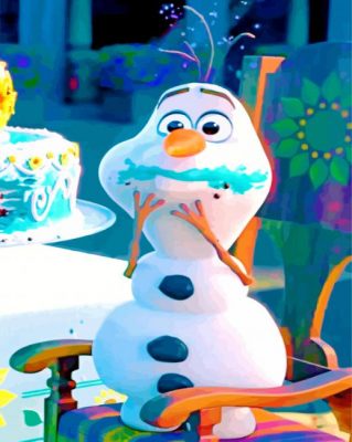 frozen-cute-olaf-paint-by-number