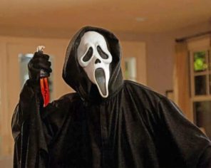 Ghostface Movie paint by numbers