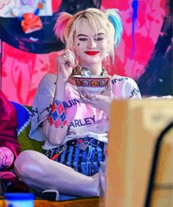 Harley Quinn paint by numbers