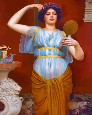 John William Godward ppaint by numbers