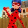 ladybug animation paint by numbers