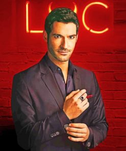 Lucifer Morningstar Character paint by numbers