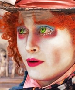 Mad Hatter paint by numbers