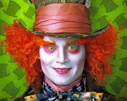 Mad Hatter Paint By Numbers - Numeral Paint Kit