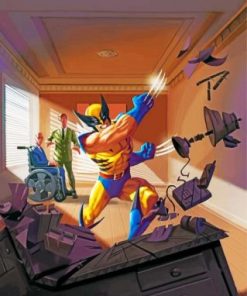 Mad Wolverine Paint by numbers
