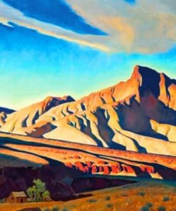 Mountains Maynard Dixon Paint by numbers