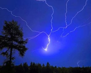 night-sky-lightning-paint-by-numbers