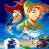 peter pan disney paint by number