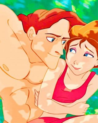 tarzan-and-jane-couple-paint-by-numbers