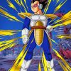 Vegeta paint by numbers