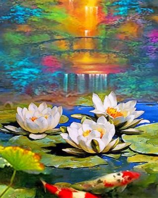 water-lilies-paint-by-numbers