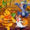Winnie The Pooh Halloween Paint by numbers