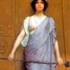 At The Gate Of The Temple william godward paint by number