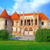 Banffy Castle Transylvania paint by numbers